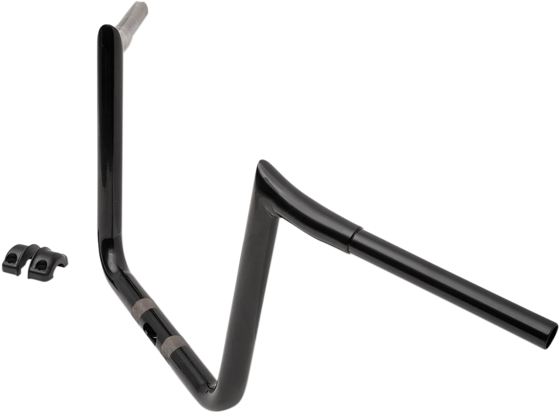 LA Choppers Handlebar - Prime Ape - 11" - Black LA-7353-13B - Side View
