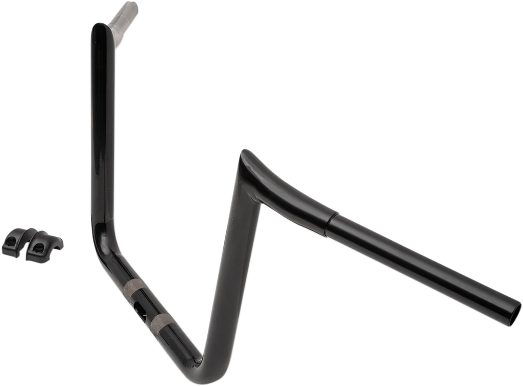 LA Choppers Handlebar - Prime Ape - 11" - Black LA-7353-13B - Side View