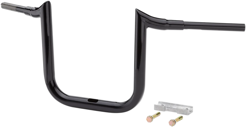 LA Choppers Handlebar - Prime Ape - 12" - Black LA-7357-12B - Back View