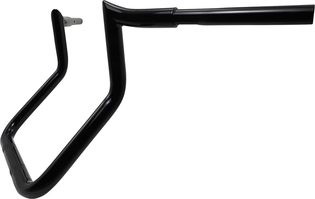 LA Choppers Handlebar - Prime Ape - 12" - Black LA-7358-12B - Side View