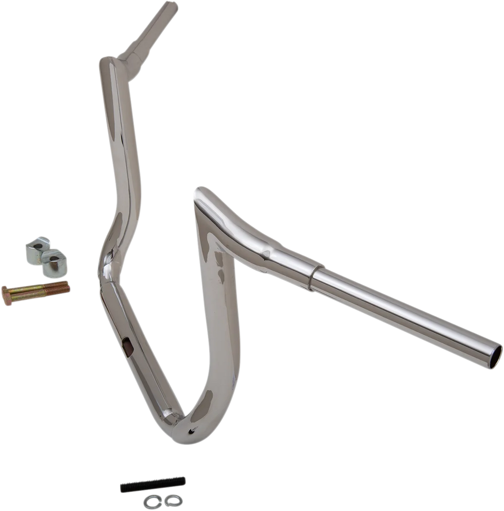 LA Choppers Handlebar - Prime Ape - 12" - Chrome LA-7355-12 - Side View