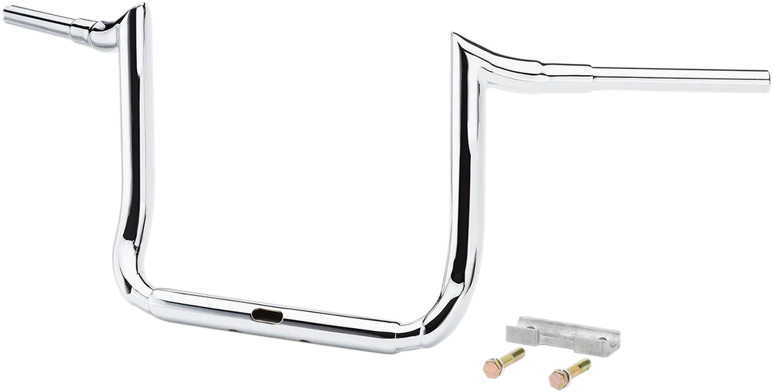 LA Choppers Handlebar - Prime Ape - 12" - Chrome LA-7356-12 - Side View