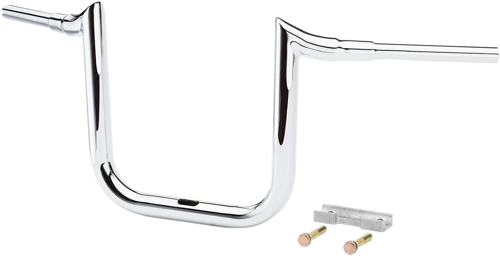LA Choppers Handlebar - Prime Ape - 12" - Chrome LA-7357-12 - Side View