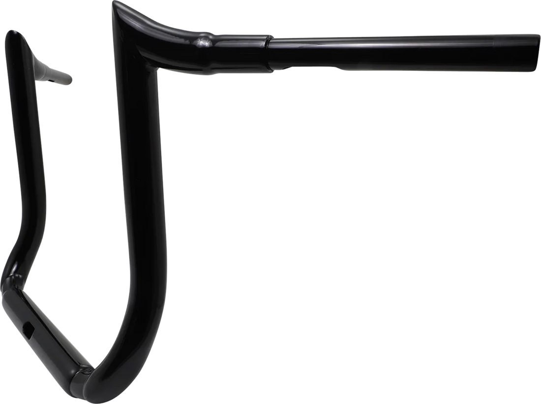 LA Choppers Handlebar - Prime Ape - 14" - Black LA-7356-14B - Side View