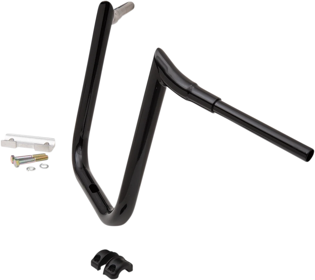 LA Choppers Handlebar - Prime Ape - 14" - Black LA-7357-14B - Side View