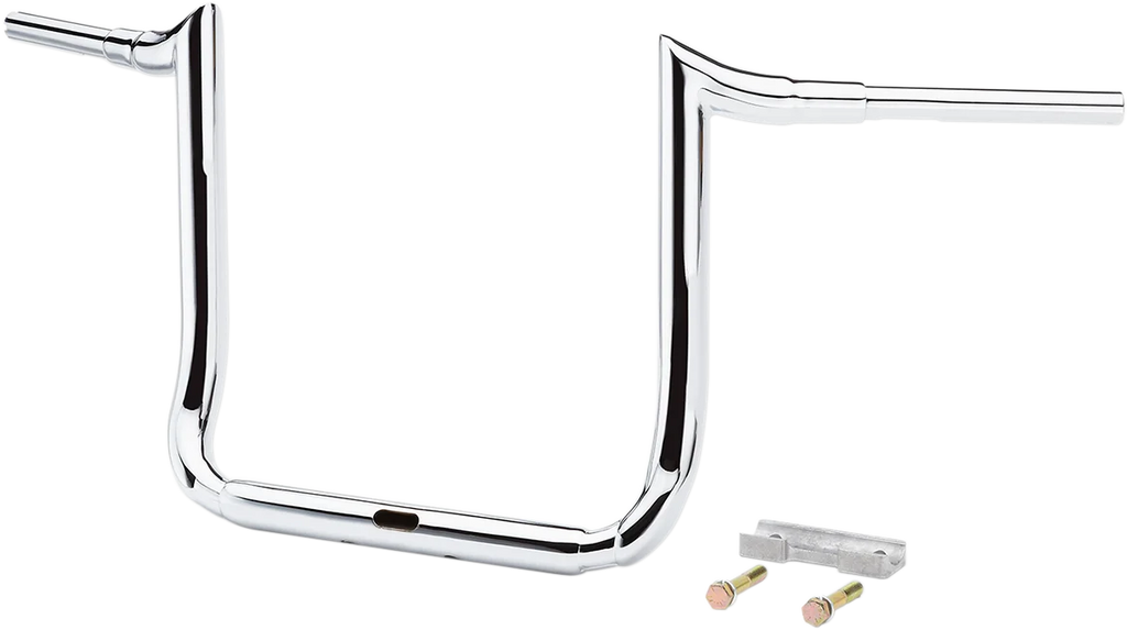 LA Choppers Handlebar - Prime Ape - 14" - Chrome LA-7356-14 - Side View