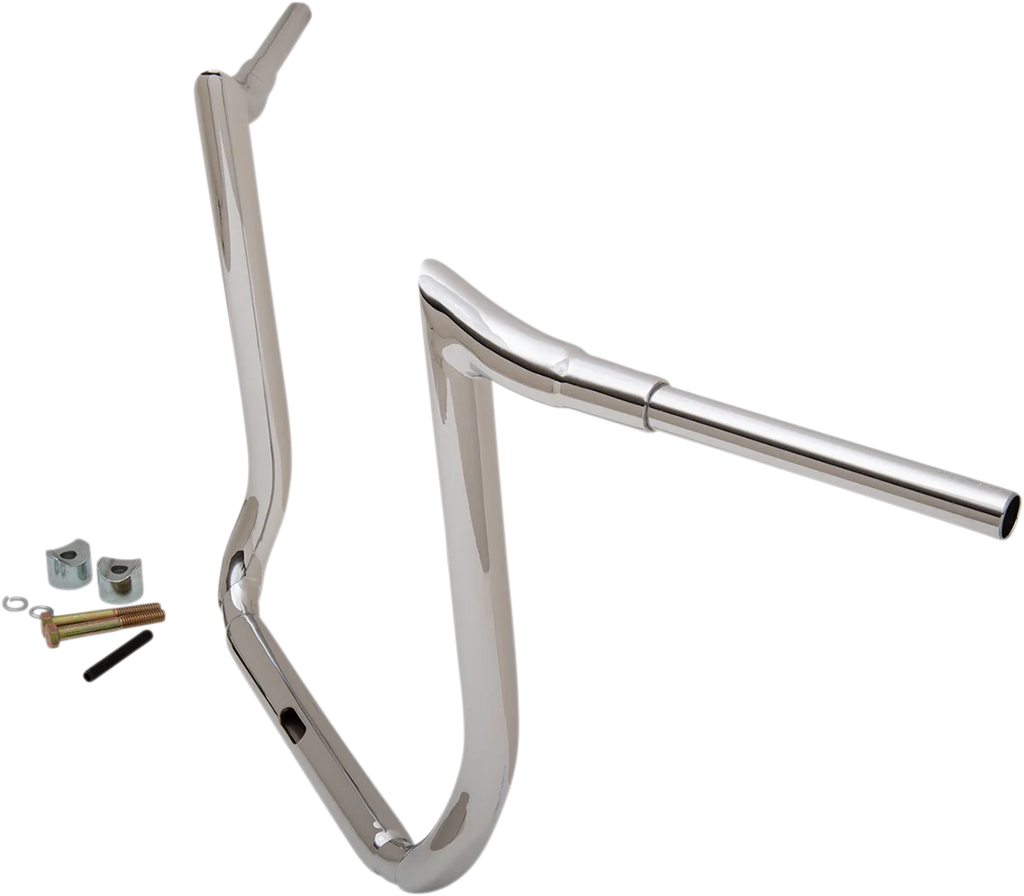 LA Choppers Handlebar - Prime Ape - 16" - Chrome LA-7355-16 - Side View