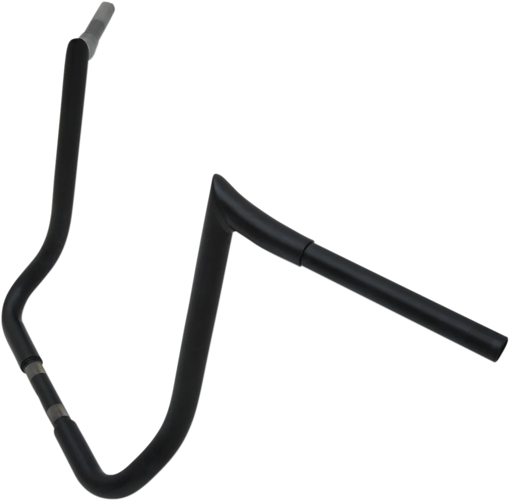 LA Choppers Handlebar - Prime Ape - 16" - Matte Black LA-7352-16M - Side View