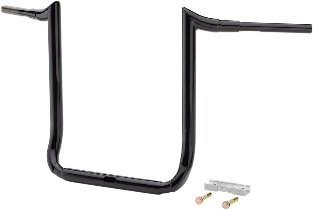 LA Choppers Handlebar - Prime Ape - 18" - Black LA-7356-18B - Side View