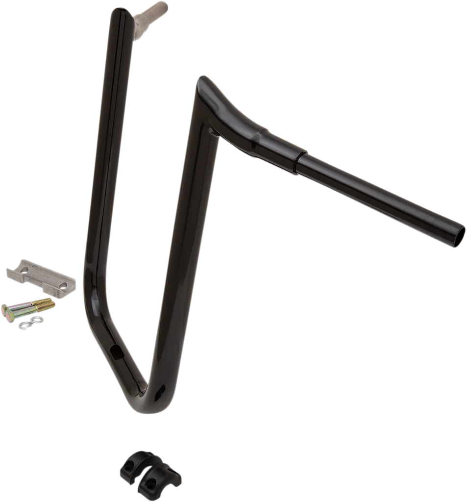 LA Choppers Handlebar - Prime Ape - 18" - Black LA-7357-18B - Side View