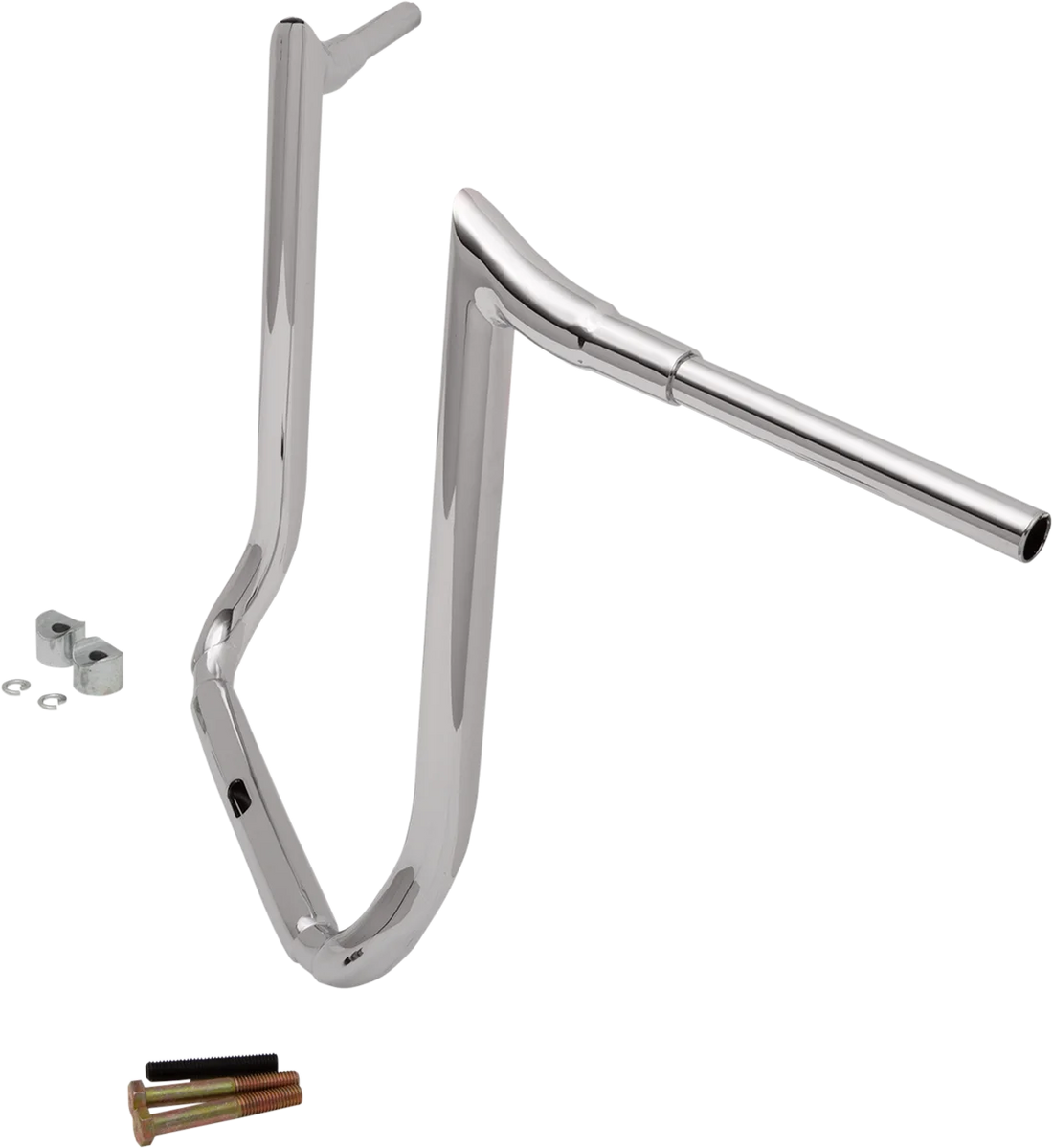 LA Choppers Handlebar - Prime Ape - 18" - Chrome LA-7355-18 - Side View