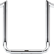 Load image into Gallery viewer, LA Choppers Handlebar - Prime Ape - 18" - Chrome LA-7356-18 - Main Product View