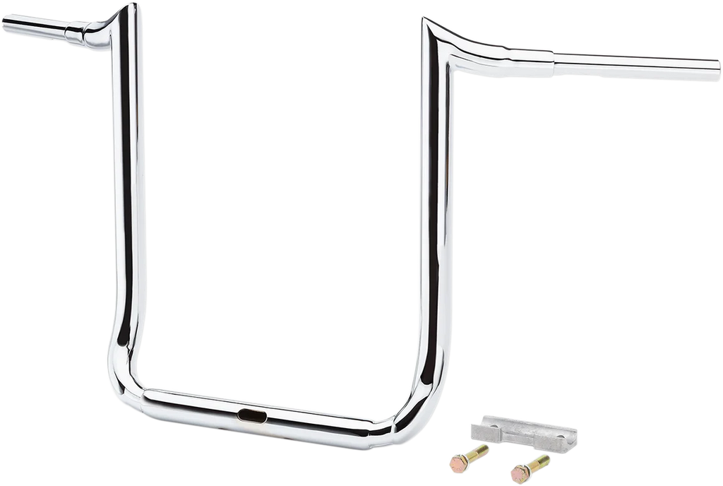 LA Choppers Handlebar - Prime Ape - 18" - Chrome LA-7356-18 - Side View