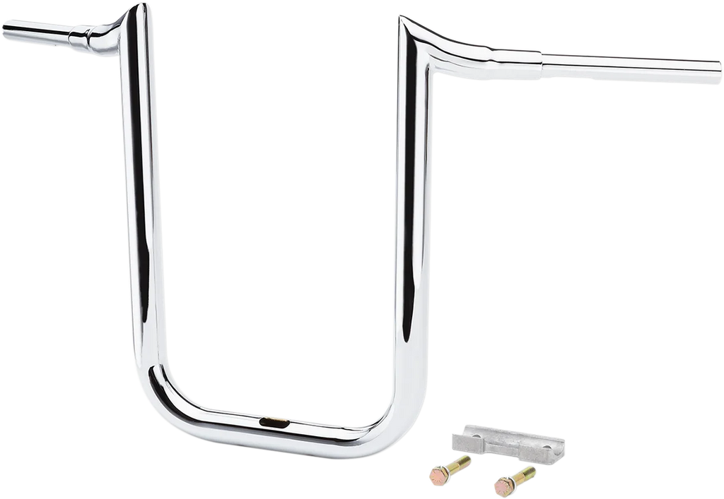 LA Choppers Handlebar - Prime Ape - 18" - Chrome LA-7357-18 - Side View