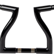 Load image into Gallery viewer, LA Choppers Handlebar - Thresher - 12" - Black LA-7327-12B - Main Product View