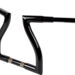 Load image into Gallery viewer, LA Choppers Handlebar - Thresher - 12" - Black LA-7327-12B - Side View