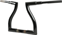 Load image into Gallery viewer, LA Choppers Handlebar - Thresher - 12" - Black LA-7327-12B - Back View