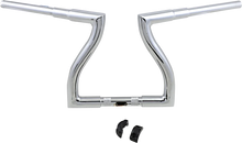 Load image into Gallery viewer, LA Choppers Handlebar - Thresher - 12" - Chrome LA-7317-12 - Main Product View