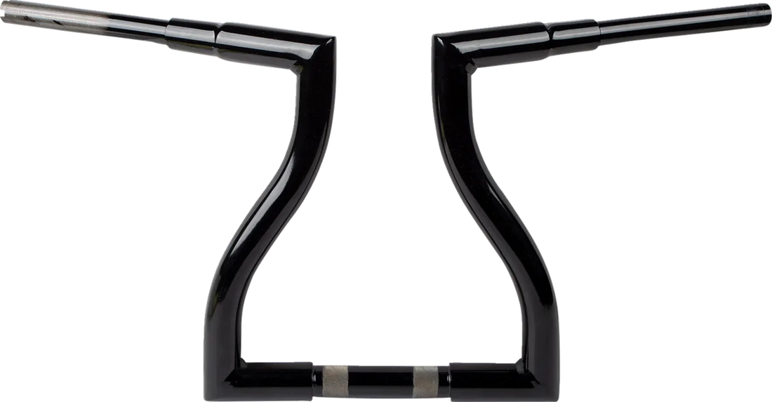 LA Choppers Handlebar - Thresher - 14" - Black LA-7327-14B - Back View