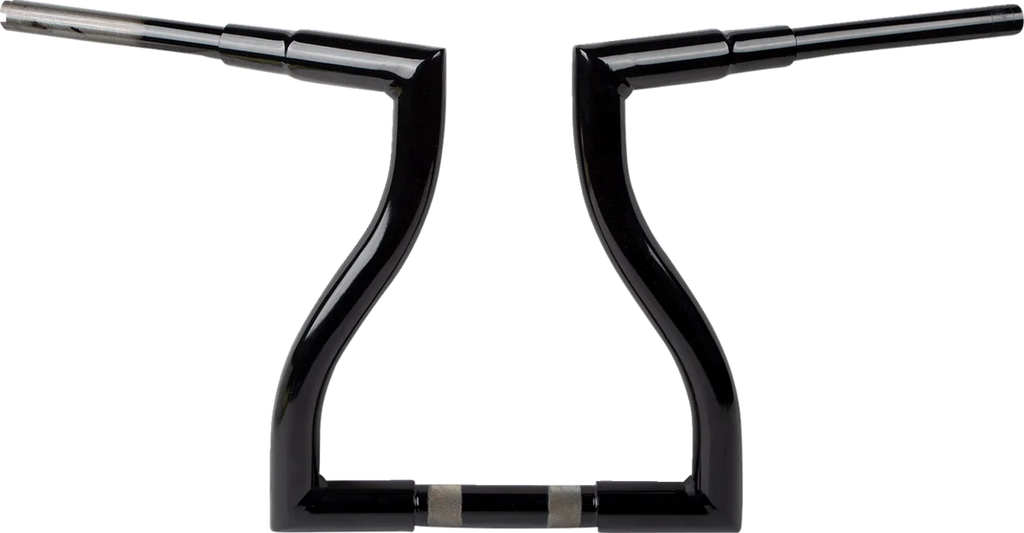 LA Choppers Handlebar - Thresher - 14" - Black LA-7327-14B - Back View