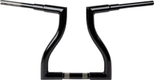 Load image into Gallery viewer, LA Choppers Handlebar - Thresher - 14" - Black LA-7327-14B - Back View