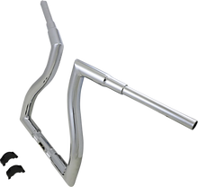 Load image into Gallery viewer, LA Choppers Handlebar - Thresher - 14" - Chrome LA-7317-14 - Side View