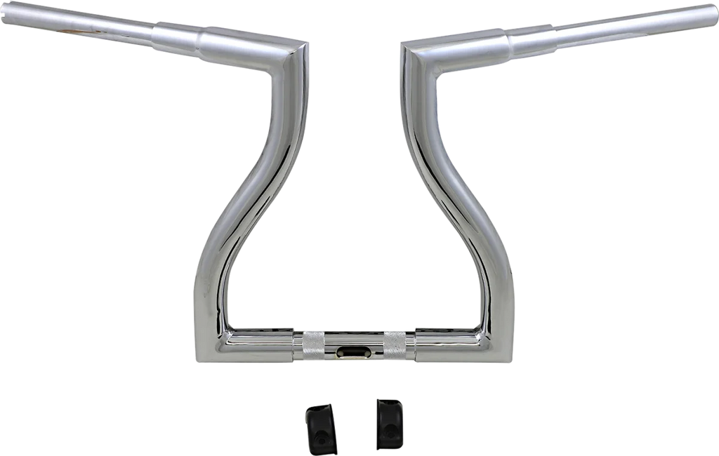 LA Choppers Handlebar - Thresher - 14" - Chrome LA-7317-14 - Back View