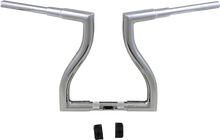 Load image into Gallery viewer, LA Choppers Handlebar - Thresher - 14" - Chrome LA-7317-14 - Back View