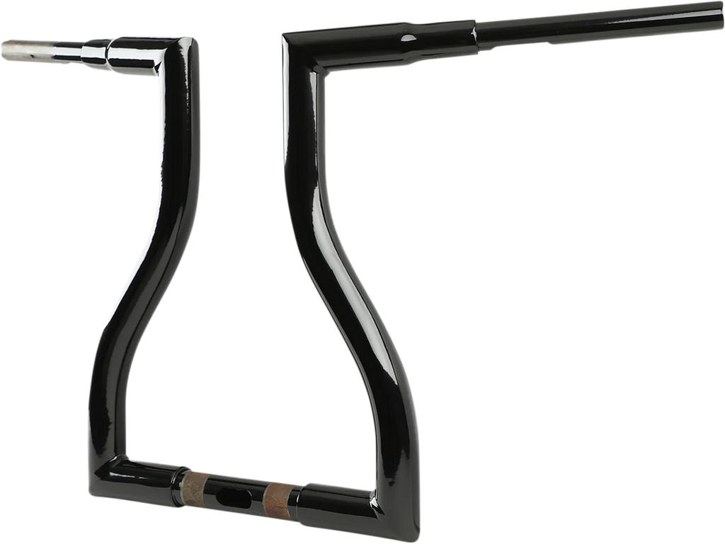 LA Choppers Handlebar - Thresher - 16" - Black LA-7317-16B - Main Product View