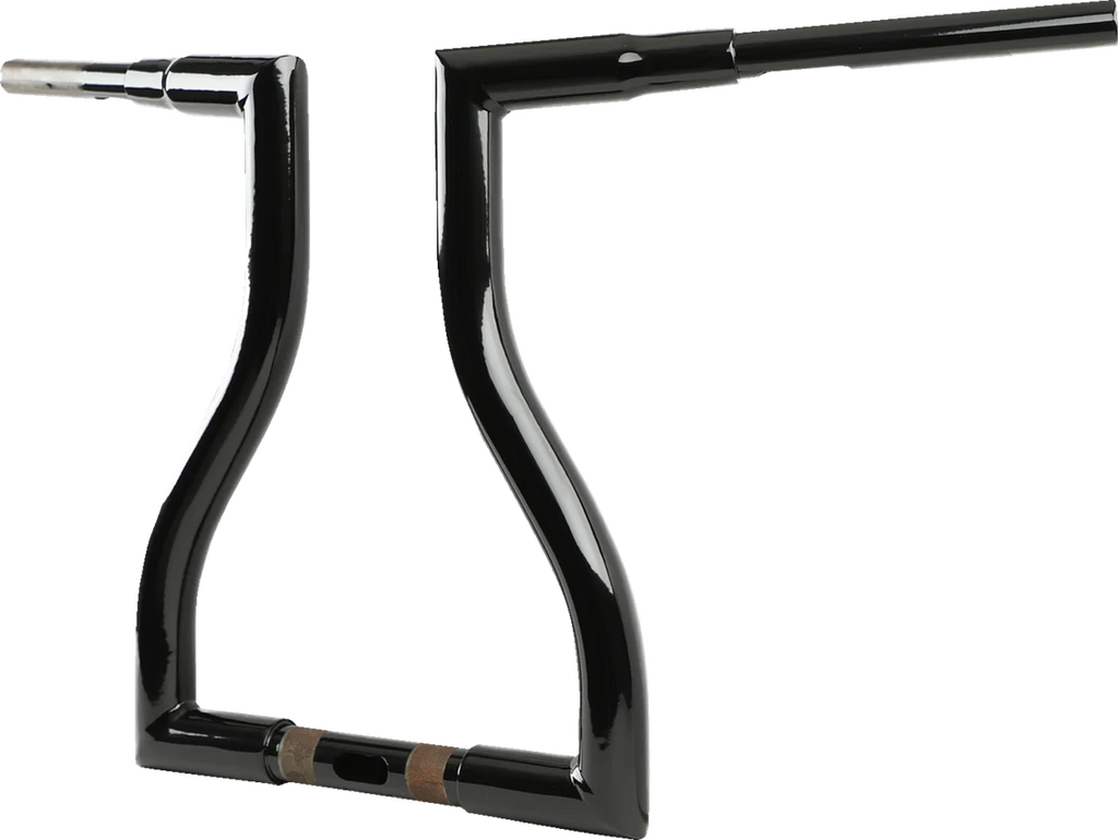LA Choppers Handlebar - Thresher - 16" - Black LA-7329-16B - Main Product View