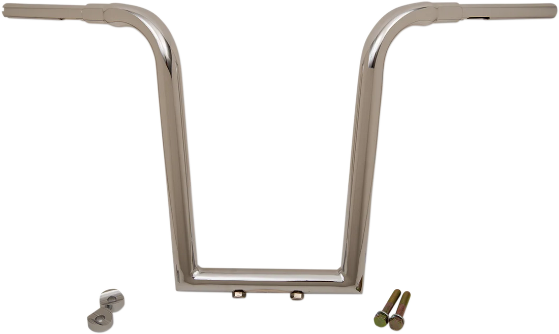LA Choppers Handlebar - Treehugger - 16" - Chrome LA-7370-16 - Side View