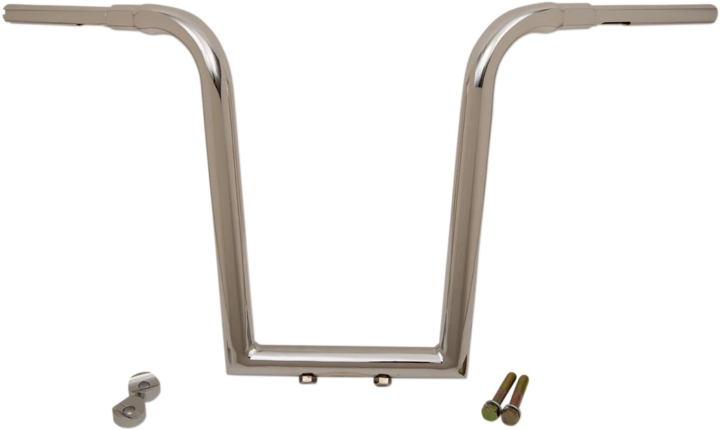 LA Choppers Handlebar - Treehugger - 16" - Chrome LA-7370-16 - Side View