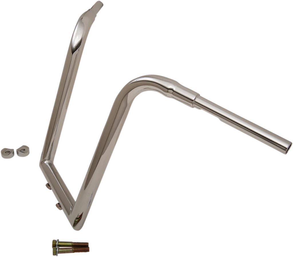 LA Choppers Handlebar - Treehugger - 16" - Chrome LA-7370-16 - Back View