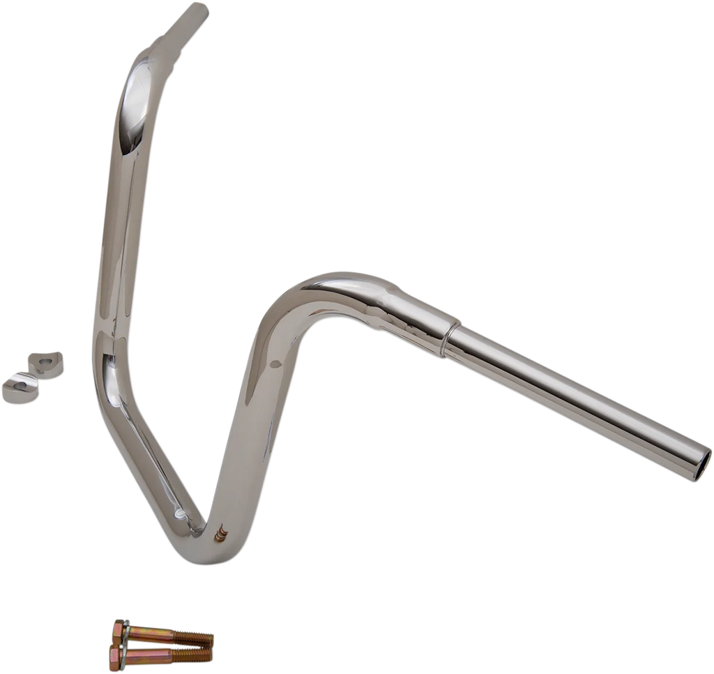 LA Choppers Handlebar - Treehugger - Wide - 13" - Chrome LA-7375-13 - Side View