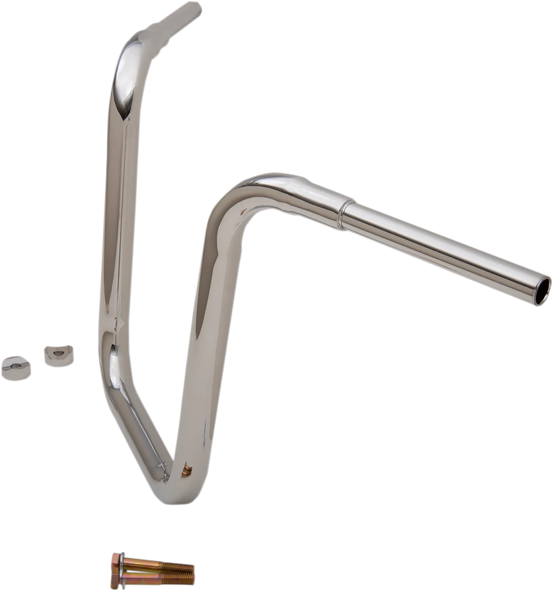 LA Choppers Handlebar - Treehugger - Wide - 16" - Chrome LA-7375-16 - Side View