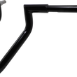 Load image into Gallery viewer, LA Choppers Handlebar - Twin Peak - 10" - Black LA-7368-10B - Side View