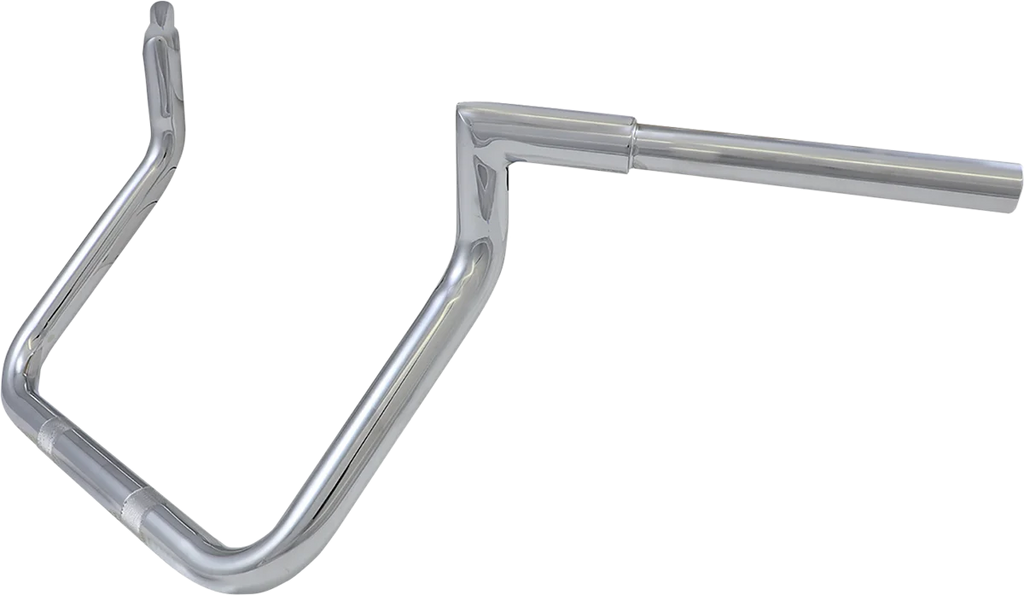 LA Choppers Handlebar - Twin Peak - 10" - Chrome LA-7368-10 - Side View