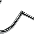 Load image into Gallery viewer, LA Choppers Handlebar - Twin Peaks - Bagger - 10" - Chrome LA-7361-10 - Side View