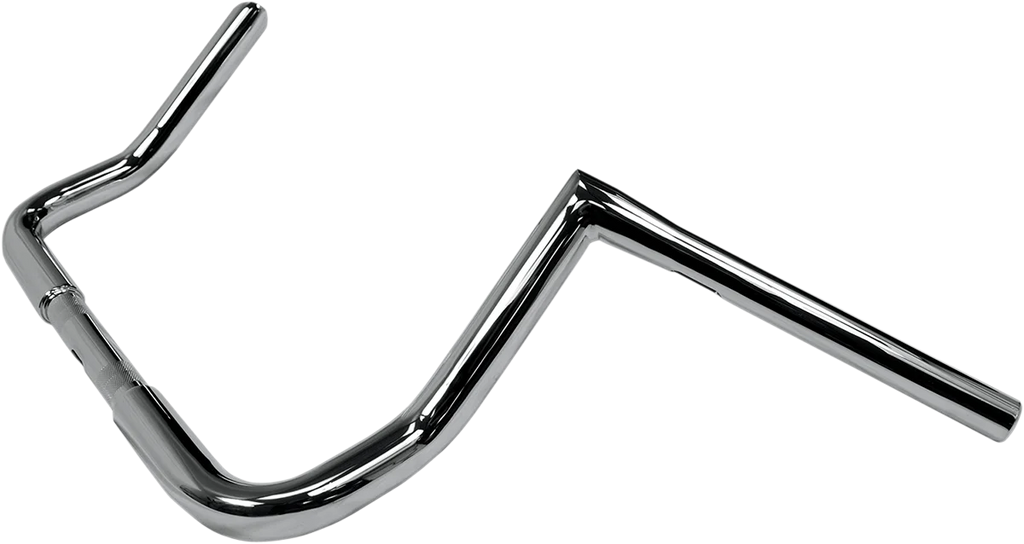 LA Choppers Handlebar - Twin Peaks - Bagger - 10" - Chrome LA-7361-10 - Side View