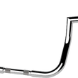 Load image into Gallery viewer, LA Choppers Handlebar - Twin Peaks - Bagger - 10" - Chrome LA-7367-10 - Side View