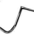 Load image into Gallery viewer, LA Choppers Handlebar - Twin Peaks - Bagger - 12" - Chrome LA-7361-12 - Side View