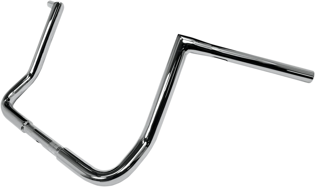 LA Choppers Handlebar - Twin Peaks - Bagger - 12" - Chrome LA-7361-12 - Side View