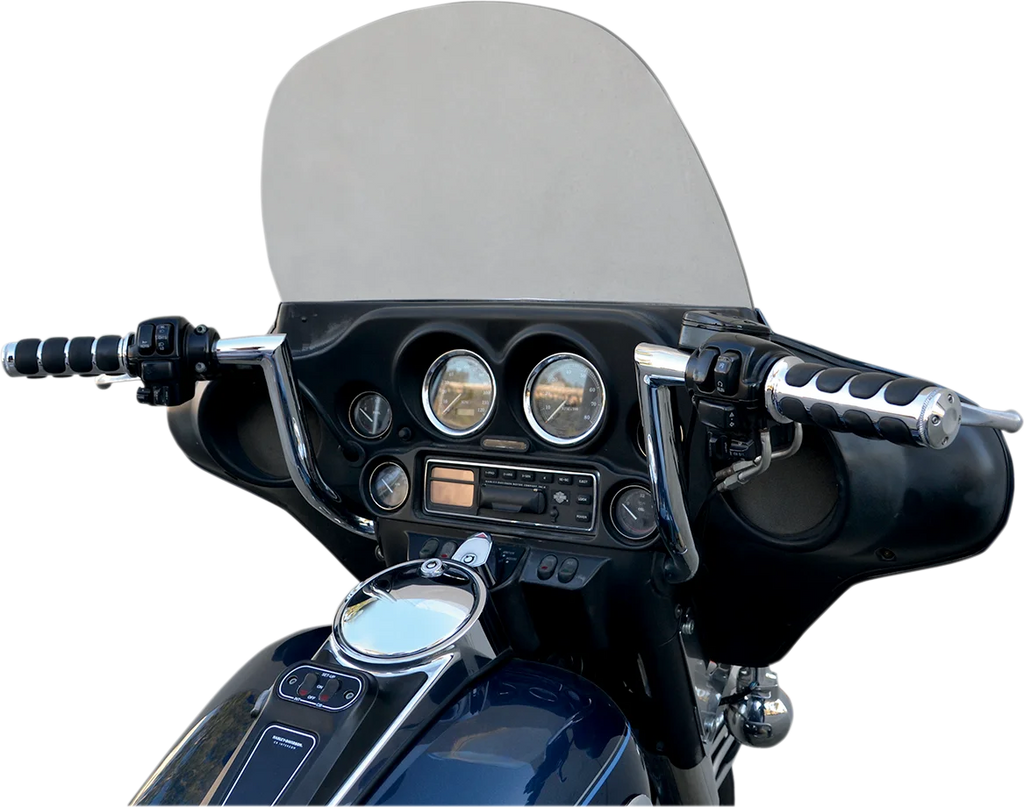 LA Choppers Handlebar - Twin Peaks - Bagger - 12" - Chrome LA-7361-12 - Back View