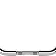 Load image into Gallery viewer, LA Choppers Handlebar - Twin Peaks - Bagger - 12" - Chrome LA-7367-12 - Main Product View