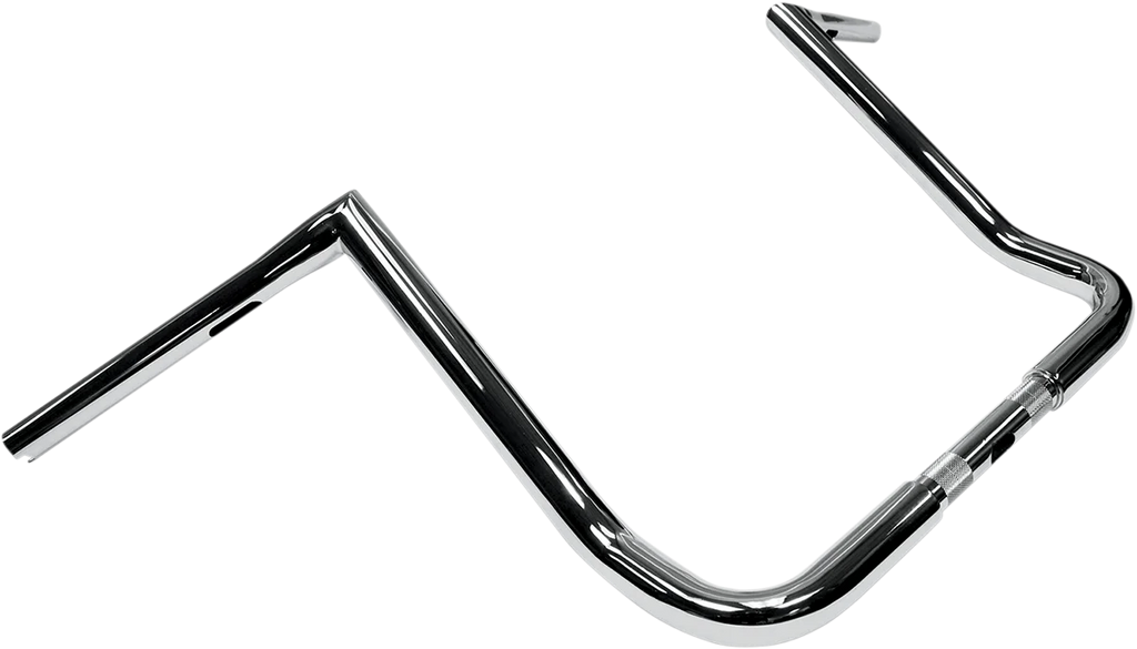 LA Choppers Handlebar - Twin Peaks - Bagger - 14" - Chrome LA-7361-14 - Side View