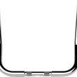 Load image into Gallery viewer, LA Choppers Handlebar - Twin Peaks - Bagger - 14" - Chrome LA-7367-14 - Main Product View