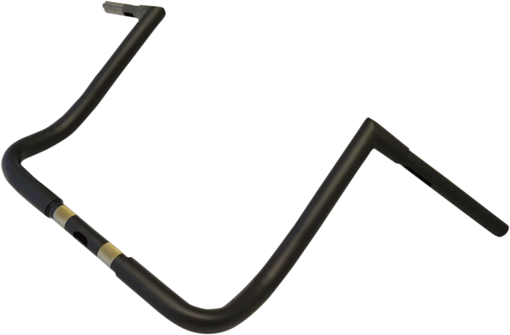 LA Choppers Handlebar - Twin Peaks - Bagger - 14" - Flat Black LA-7361-14M - Main Product View