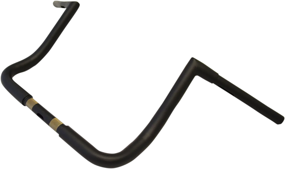 LA Choppers Handlebar - Twin Peaks - Bagger - 14" - Flat Black LA-7361-14M - Side View