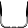 Load image into Gallery viewer, LA Choppers Handlebar - Twin Peaks - Bagger - 16" - Black LA-7367-16B - Main Product View