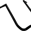 Load image into Gallery viewer, LA Choppers Handlebar - Twin Peaks - Bagger - 18" - Black LA-7361-18B - Side View